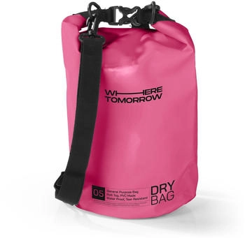 Where Tomorrow Dry Bag 5L Style 01 pink