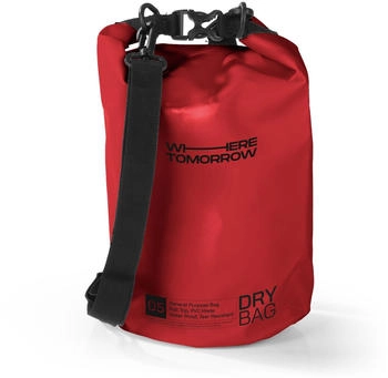 Where Tomorrow Dry Bag 5L Style 01 red
