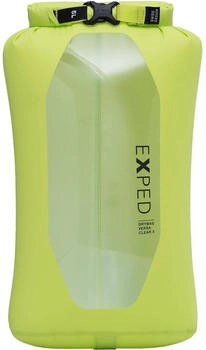 Exped Drybag Versa Clear 5L lime