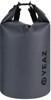 YEAZ ISAR Wasserfester Packsack 40L, PVC, schwarz (YZ1086)