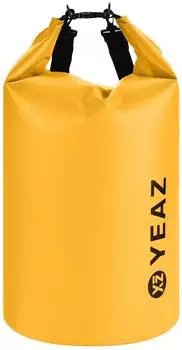 YEAZ ISAR Wasserfester Packsack 40L, gelb (YZ1086)