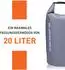 Dunlop Drybag 20L, wasserdicht, PVC, grau (Dunlop Drybag 20 Liter)