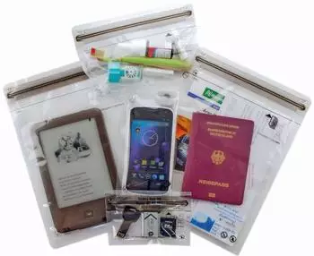 Noaks Bag Smart Set wasserdichte Beutel, 3 Gr&ouml;&szlig;en, 5er Pack