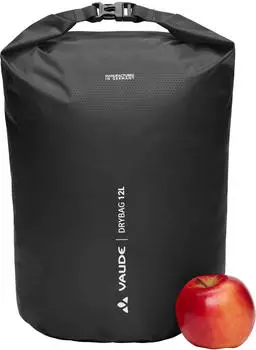 VAUDE Drybag MIG 12L Packsack mit Rollverschluss, wasserdicht, schwarz