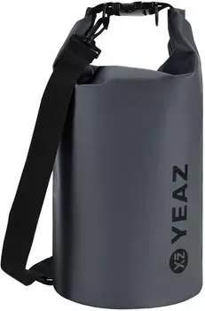 YEAZ ISAR wasserfester Packsack 10L, schwarz (YZ1082)