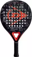 Dunlop 10359948, Dunlop Padelschl&auml;ger NANOMAX PRO Unisex universal schwarz/rot