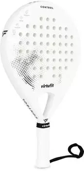 virtufit Control Padelschläger, rund, 365g, weiß/schwarz