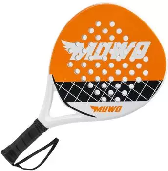 MUWO Bilbao Padelschläger EVA-Kern, Fiberglas, mit Tasche