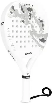 virtufit Hybrid Padelschl&auml;ger wei&szlig;/grau