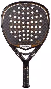 Oliver Air Max 818 Padelschläger 350g Diamant schwarz/gold