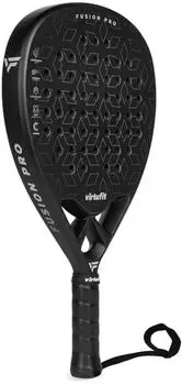 virtufit Fusion Pro Padelschläger 18K Carbon, schwarz/grau, 365g