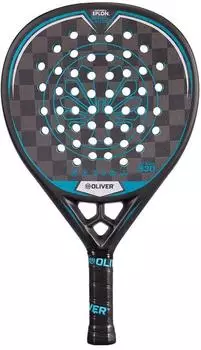 Oliver Air Max 930 Padelschl&auml;ger 350g Tropfen schwarz/petrol