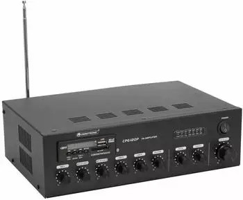 Omnitronic CPE-120P ELA-Verst&auml;rker 120W 4-Kanal 1-Zone, schwarz (80709607)