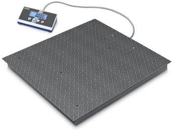 Kern & Sohn GmbH Bodenwaage Plattformwaage Wägebereich 600/1500 kg Ablesbarkeit 0,2/0,5 kg (BIC 1T-4S)