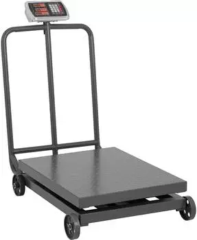 Steinberg Systems Plattformwaage rollbar 1000kg/200g LED-Display (SBS-PF-1000/200)