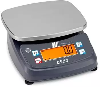 Kern & Sohn GmbH FPB 6K-3 Tischwaage 6kg, 0,5g Edelstahl IP68/IP69K (FPB 6K-3)