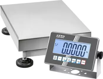 Kern & Sohn GmbH SXC 6K-4 Edelstahl-Plattformwaage 6kg, IP68, WLAN/Bluetooth (SXC 6K-4)