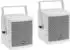 Omnitronic Molly-12A + Molly-6 Aktives PA-Lautsprecher-Set mit Subwoofer weiß Bluetooth (20000758)