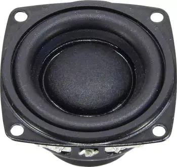 Visaton BF 37 Breitbandlautsprecher 5 W 4 Ohm Schwarz (2260)