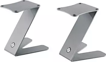 K & M Z-Stand Studiomonitorstativ Stahl grau (26773-000-87)