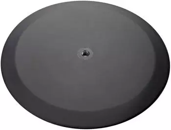 K & M Rundsockel schwarz struktur (26700-000-56)