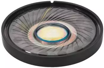 Monacor Kopfh&ouml;rer-Lautsprecher schwarz transparent (SP-39)