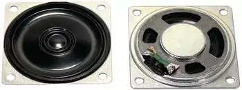 Visaton K 40 SQ Kleinlautsprecher 4 cm 0,5 W 8 Ohm Kunststoff-Membran (2846)