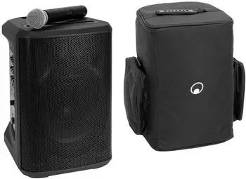 Omnitronic PORTY-8A Drahtlos-PA-System + Soft-Bag (20001026)