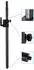 Pronomic Distanzstange/-rohr M20 mit Kurbel, Stahl, 95-148cm, 2er-Set (00091981)