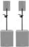 Pronomic Distanzstange/-rohr M20 mit Kurbel, Stahl, 95-148cm, 2er-Set (00091981)
