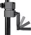 Pronomic SPS-C-10AS Lautsprecher-Stativ mit Kurbel, Aluminium, 80kg, 2er-Set (00065211)