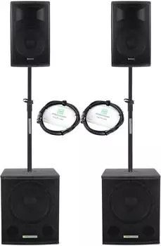 Pronomic Powerstage Economy 1510 2.2 aktive PA-Anlage 800W (00066462)