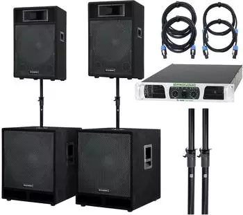 McGrey Powerstage-3000 PA-Komplett-Anlage 3000W (00041780)