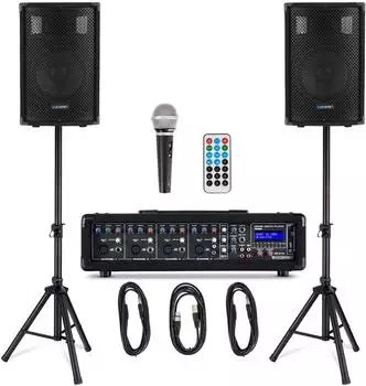 McGrey BP-210 Bandpack PA-Anlage 100W 4-Kanal Bluetooth (00061292)