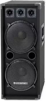 McGrey DJ-2222 PA-Lautsprecher 2-Wege 2x12" Subwoofer 1000W passiv (00032792)