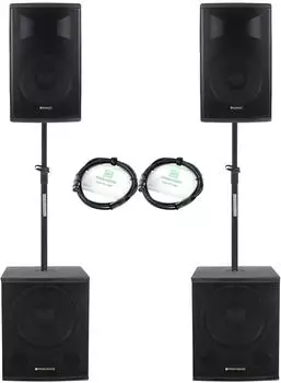 Pronomic Powerstage Economy 1815 2.2 aktive PA-Anlage 840W (00066452)