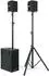 Pronomic V-Array Compact Set aktives PA-System 640W mit Subwoofer und 4 Topteilen (00077150)