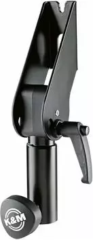 K & M 19610 Stativadapter, schwarz, Stahl (19610-000-55)