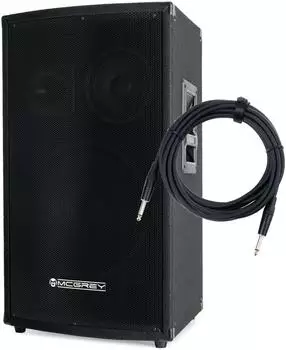 McGrey SL-12/3 12" 3-Wege Passivbox Set inkl. Kabel (SL-12/3)
