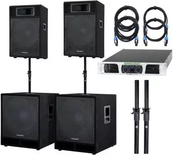McGrey Powerstage-4400 PA Komplett-Anlage 4400W (00041778)