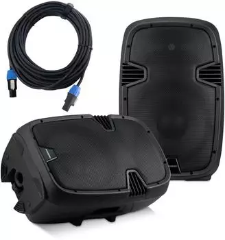 McGrey P212 MA Aktiv/Passiv PA-Lautsprecher-Set 2-Wege 12" Bluetooth 600W (00085044)