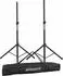 Pronomic SPS-1A Boxenstativ Aluminium 2er-Set mit Tasche, 125-185cm (SPS-1A 2x Set)
