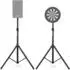 Pronomic SPS-1A Boxenstativ Aluminium 2er-Set mit Tasche, 125-185cm (SPS-1A 2x Set)