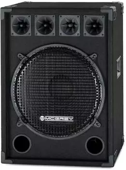 McGrey DJ-1522 Party/DJ-Box 800W 2-Wege 15" Subwoofer (00032796)