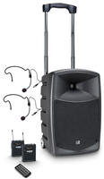 LD Systems ROADBUDDY 10 BPH 2 B5 - Akkubetriebenes Bluetooth-Lautsprecher Set