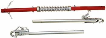 JeCo Abschleppstange verzinkt rot/silber L1,8xB70xH55mm 5,1kg (10285)
