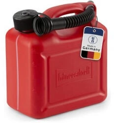 Hünersdorff Benzinkanister 5L mit Auslaufrohr rot (811320)
