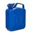 B+W Benzinkanister Metall 5 Liter Blau RAL und UN-Zulassung 0,9mm Stahl nach DIN 7274 für Benzin Diesel E10 2-Takt