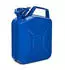 B+W Metall Benzinkanister 3x 5 Liter Blau RAL 5005 UN-Zulassung