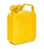 B+W Metall Benzinkanister 5x 5 Liter Gelb RAL 1018 UN-Zulassung